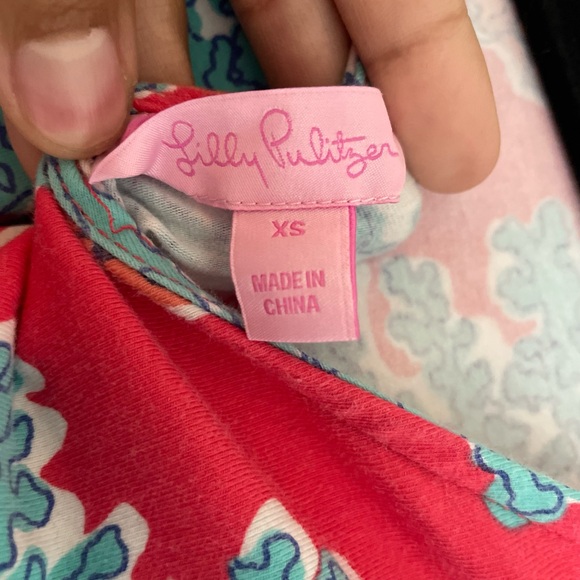 Lilly Pulitzer Topanga Dress - Watermelon Coralina - Picture 6 of 6